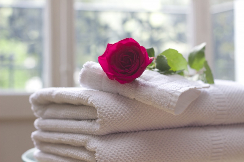 chambre-hote-LA BRIGUE-min_towel_rose_clean_care_salon_spa_white_bath-731641